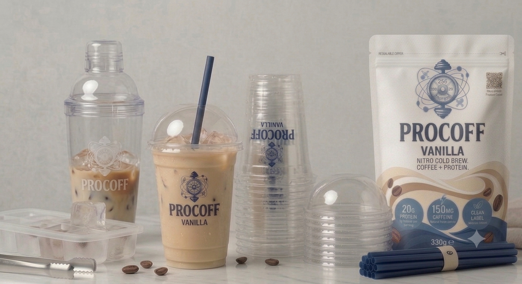 PROCOFF - Vanilla Cream Flavour Protein Coffee